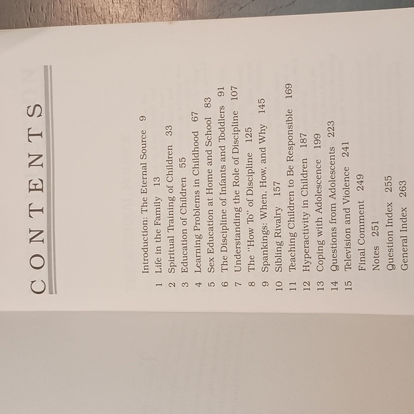 Dr Dobson Answers Questions about Raising Children - Picture 3 of 3